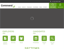 Tablet Screenshot of command.com.au