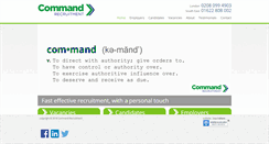 Desktop Screenshot of command.co.uk