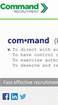 Mobile Screenshot of command.co.uk